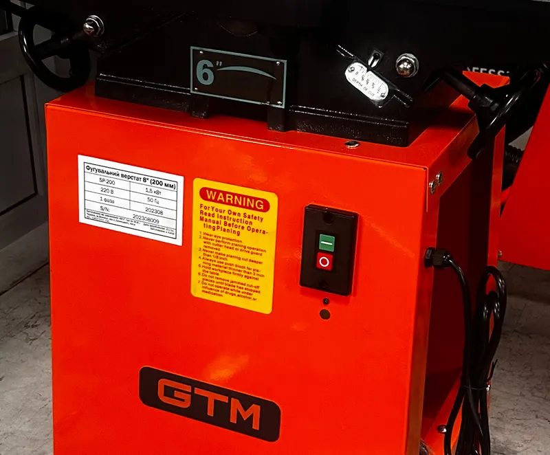 Верстат фугувальний GTM SP-150 750 Вт (SP-150) — Photo 2
