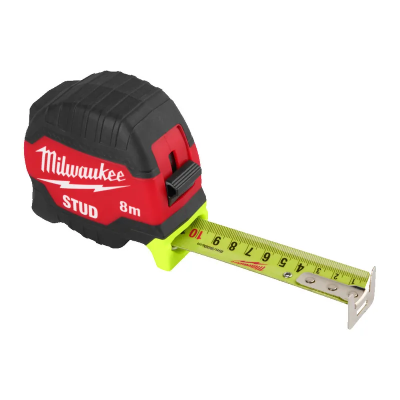 Рулетка магнитная MILWAUKEE, STUD (Gen 3), 8м (33мм) — Photo 1