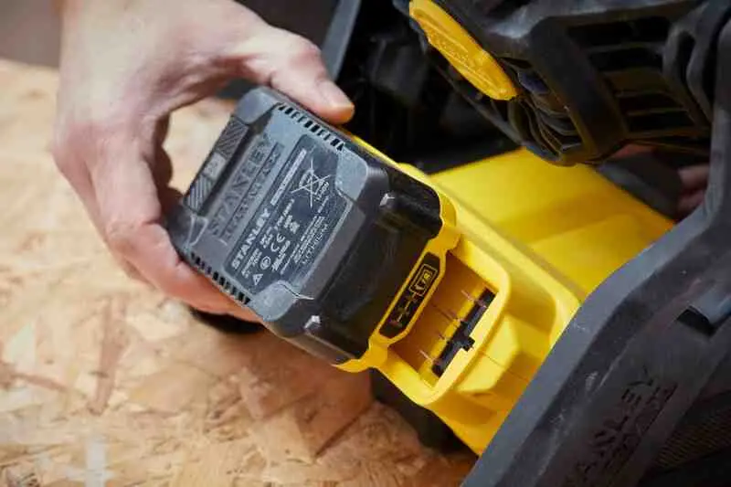 Повітродувка-вентилятор акумуляторний STANLEY FATMAX SFMCE001B — Photo 9