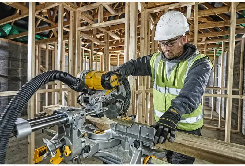 Пила торцювальна мережева DeWALT DWS727 — Photo 5