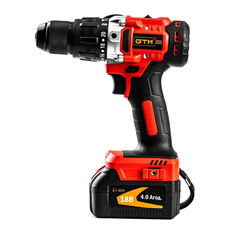 Акумуляторний ударний шурупокрут GTM DSI18/80BL — Photo 2