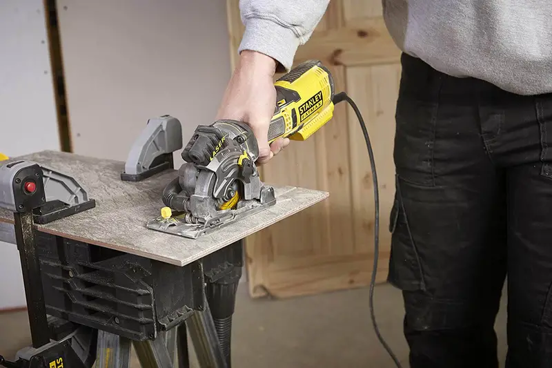 Пила циркулярна компактна мережева STANLEY FATMAX FME380K — Photo 8