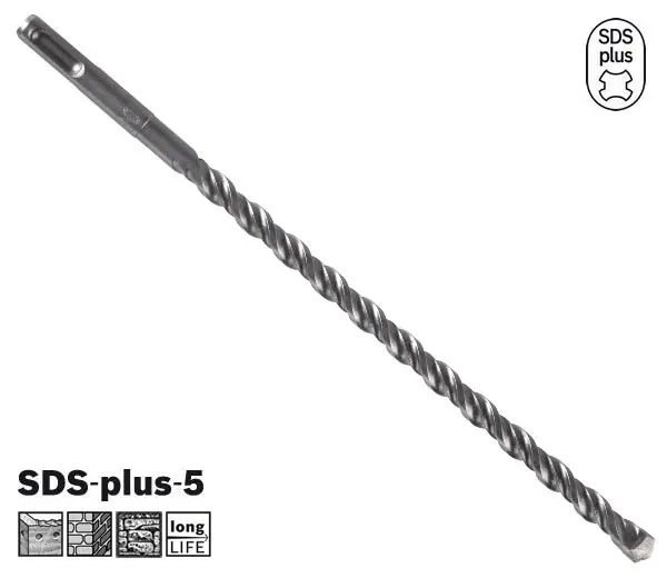 Бур SDS plus-5, 16x400x465