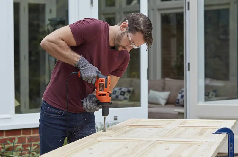 Дриль мережевий ударний BLACK+DECKER BEH200 — Photo 4