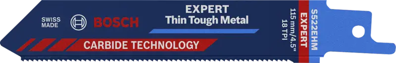 Пиляльне полотно S522EHM Thin Tough Metal