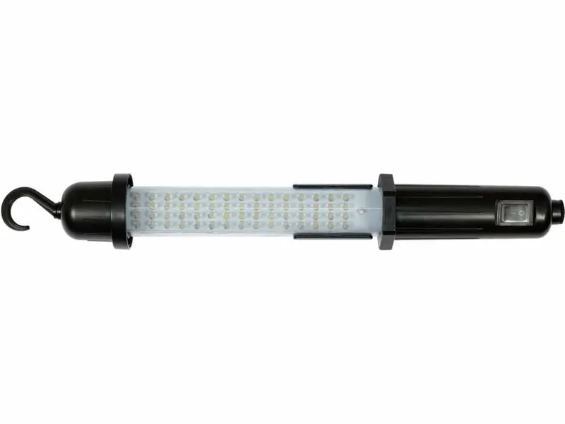 Світильник переносний світлодіодний YATO 60+1 LED акумулят. 3,7 V з зарядкою від 12 V, підвісн гачок — Photo 1