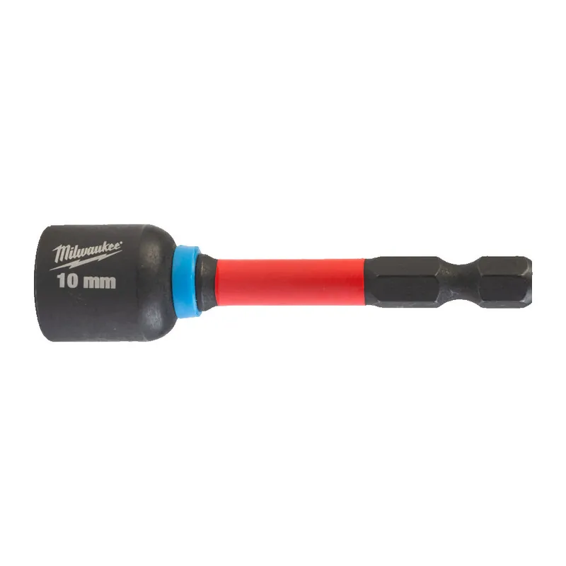 Торцева головка 1/4 дюйма, шестигранна, 10 мм Shockwave, ударостійка Milwaukee 4932492441 — Photo 1