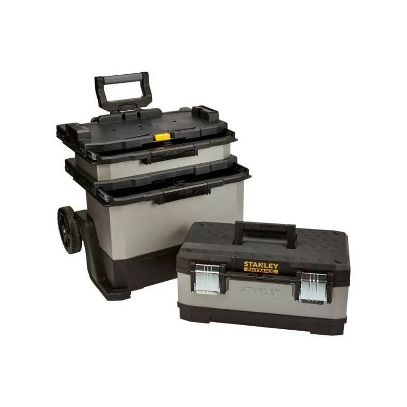 Ящик FatMax® Rolling Workshop, розміри 568x893x389 мм, з колесами STANLEY FMST1-75506 — Photo 3