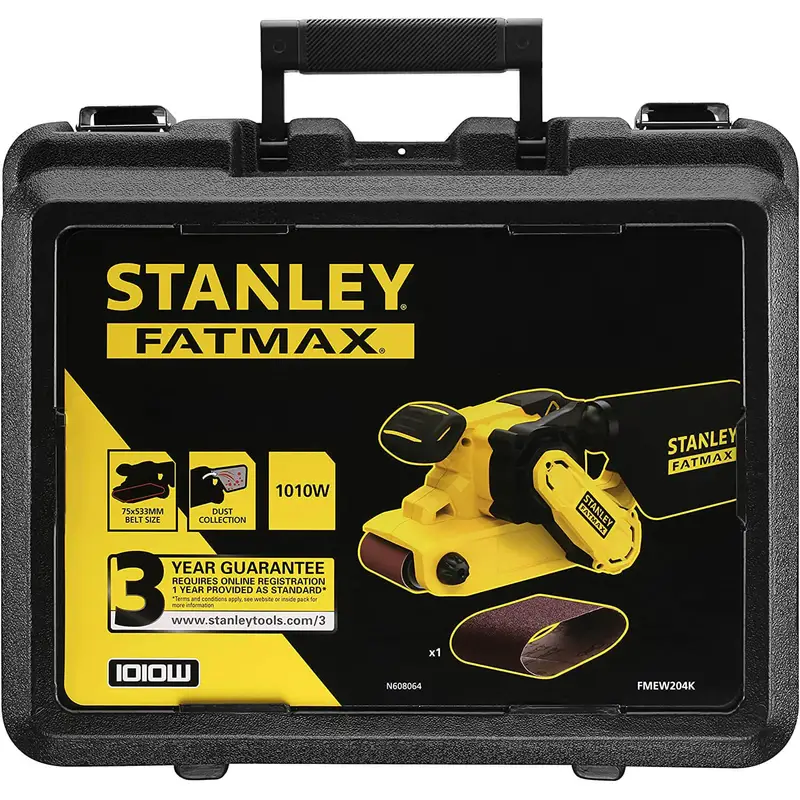 Шліфмашина стрічкова мережева STANLEY FATMAX FMEW204K — Photo 4