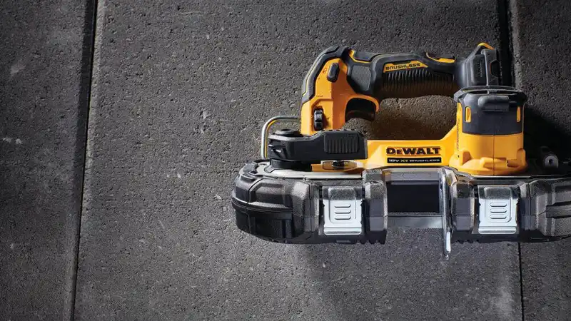 Пила стрічкова акумуляторна безщіткова DeWALT DCS377NT — Photo 12