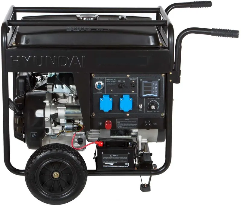 Генератор з функцією зварювання HYW 210AC Hyundai — Photo 4