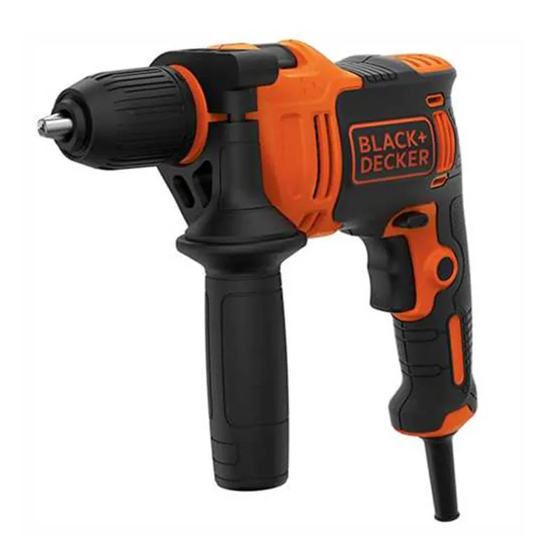 Дриль мережевий ударний BLACK+DECKER BEH550 — Photo 1
