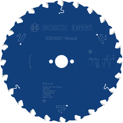 Пильний диск Expert for Wood 190x20x2.6 / 1.6x24T