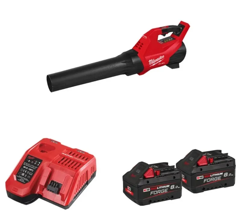 Повітродувка акумуляторна MILWAUKEE M18 FBLG3-802 (ЗП+2ак.Х8Аг) FORGE™ — Photo 1