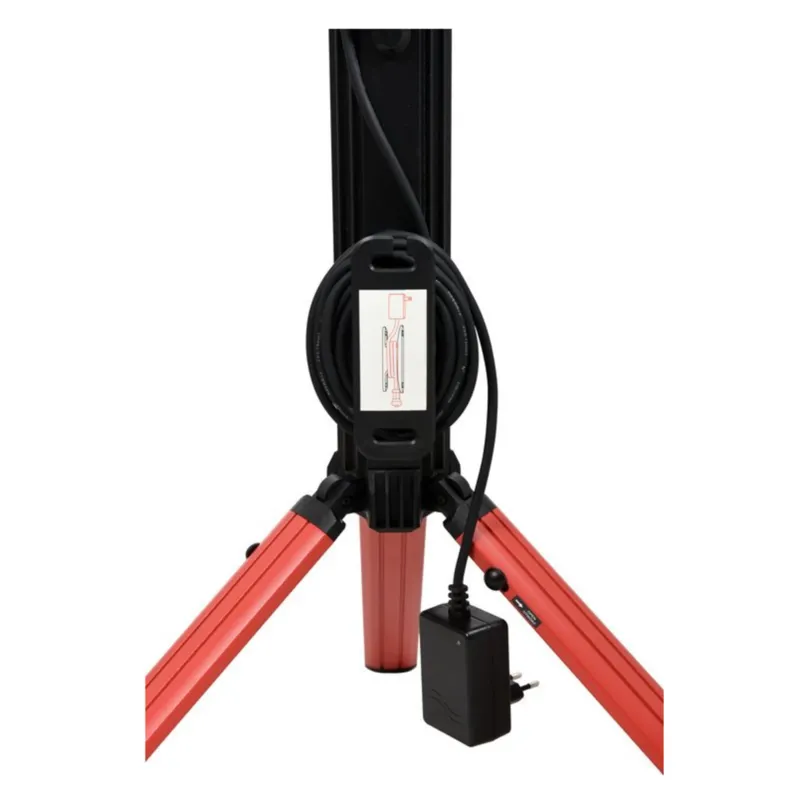 Прожектори 2 шт. 2828 SMD-діодні YATO: акумул. 4,7 В, 500-5000 Lm, на штативі h= 95-140 см [2] — Photo 3