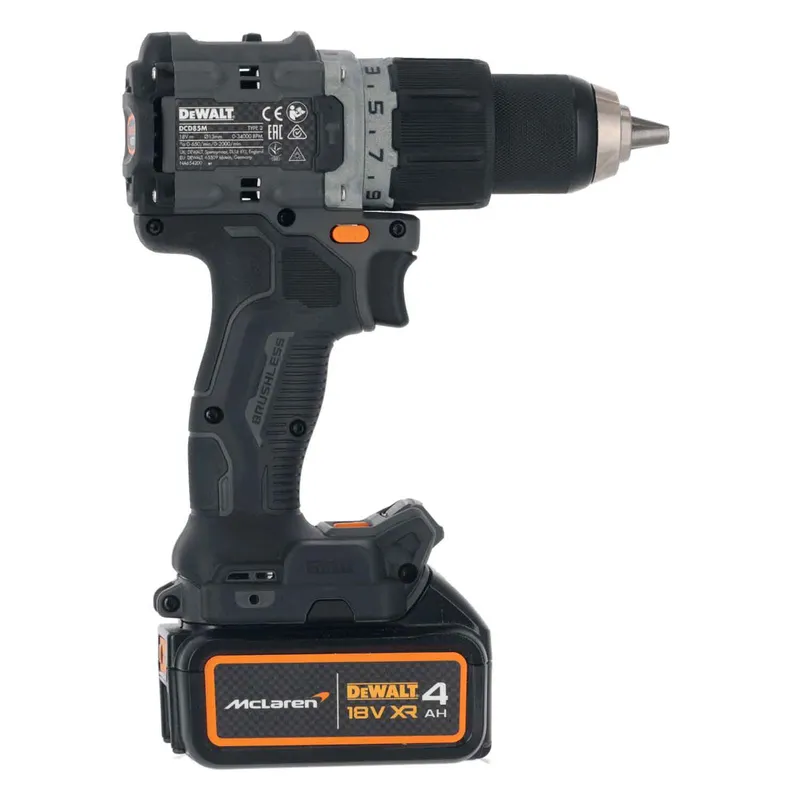Дриль-шурупокрут ударний McLaren F1 TEAM LIMITED EDITION DeWALT DCD85MM2T — Photo 5