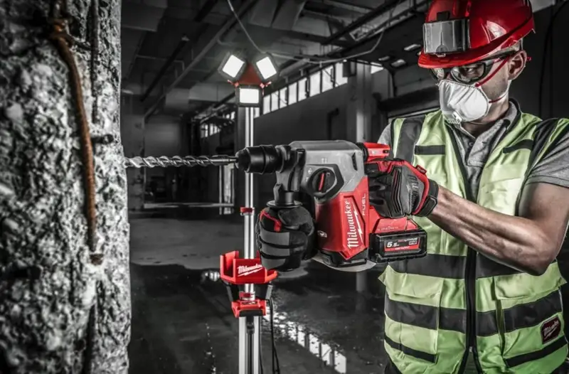 Перфоратор аккумуляторный бесщёточный SDS-PLUS MILWAUKEE M18 ONEFHX-552X — Photo 6