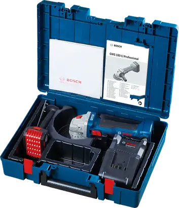 Акумуляторна кутова шліфувальна машина Bosch GWS 180