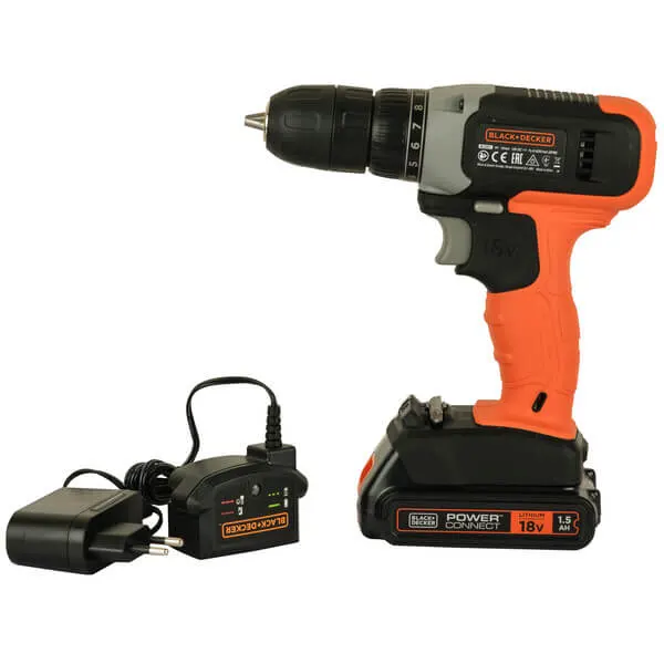 Дриль-шурупокрут акумуляторний BLACK+DECKER BCD001C1 — Photo 3
