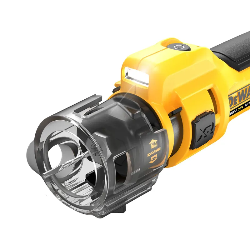Фрезер акумуляторний для вирізання гіпсокартону DeWALT DCE555N — Photo 4