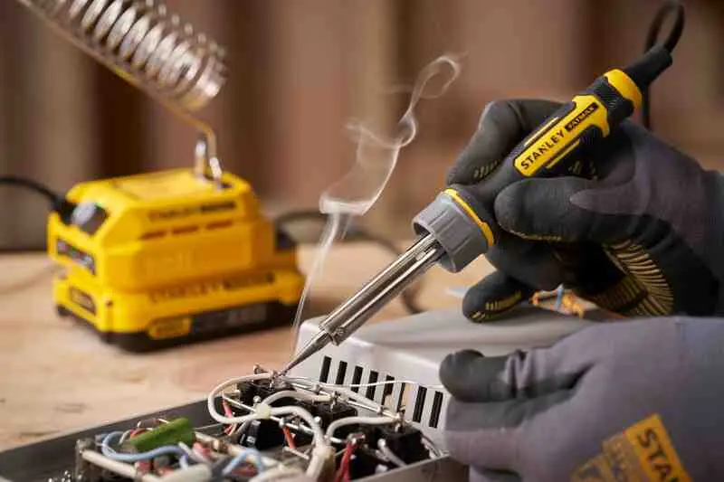 Паяльник аккумуляторний STANLEY FATMAX SFMCE040B — Photo 11