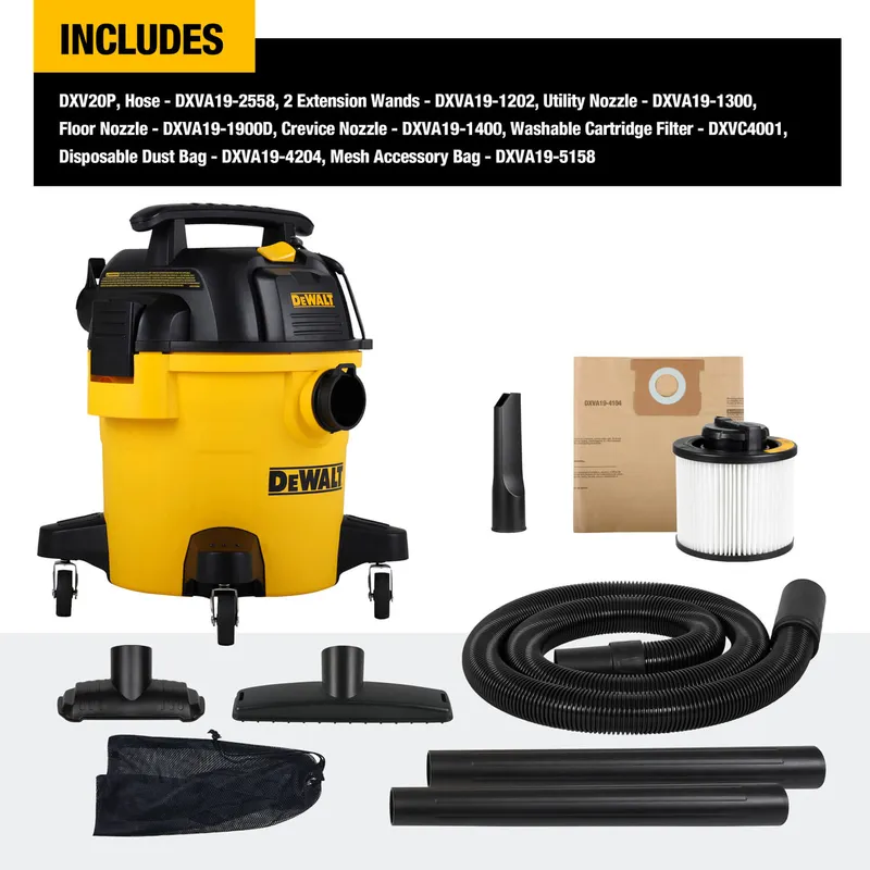 Пилосос мережевий DeWALT DXV20P — Photo 8