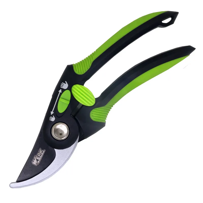 Секатор садовий 215мм регульоване захоплення WERK 81021