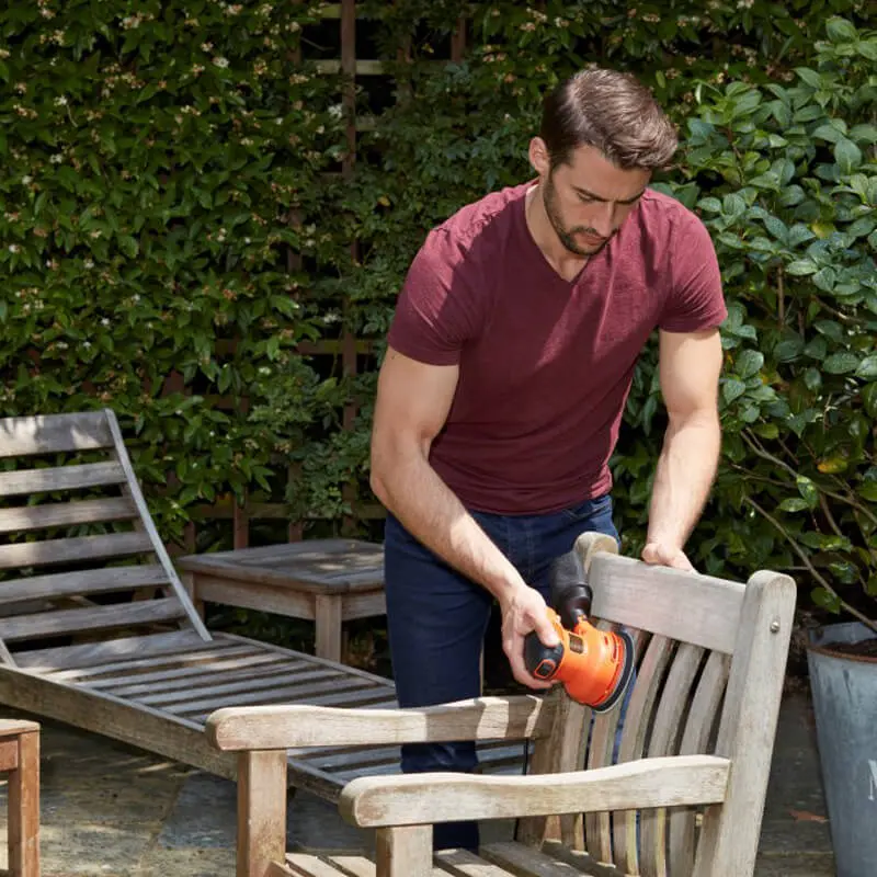 Шліфмашина ексцентрикова мережева BLACK+DECKER BEW210 — Photo 4
