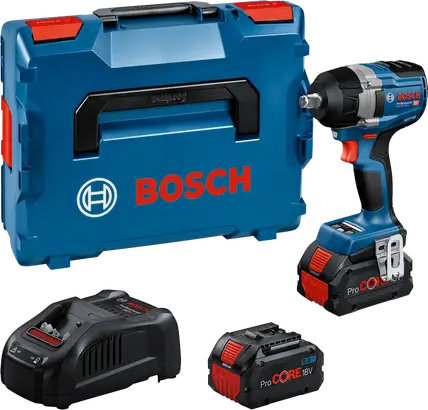 Акумуляторний безщітковий ударний гайковерт Bosch GDS 18V-750 C 06019L9002