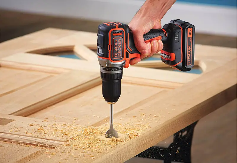 Дриль-шурупокрут акумуляторний безщітковий BLACK+DECKER BL186KB — Photo 5