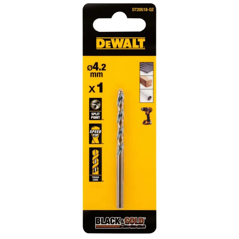 Свердло по металу Black &amp; Gold DeWALT DT20518