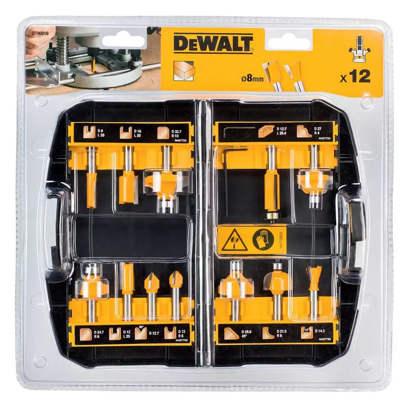 Набор фрез универсальный DeWALT DT90016 — Photo 1