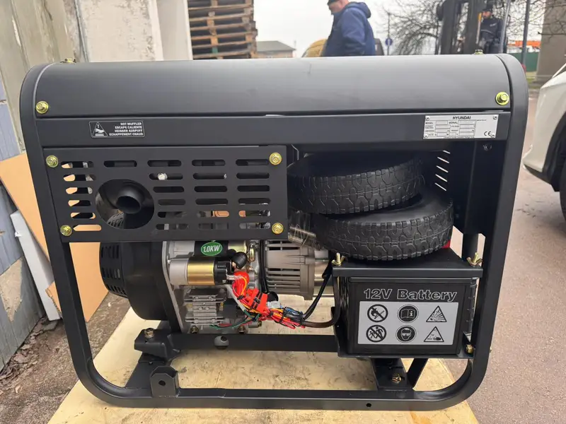 Генератор дизельний Hyundai DHY 8500LEK — Photo 2