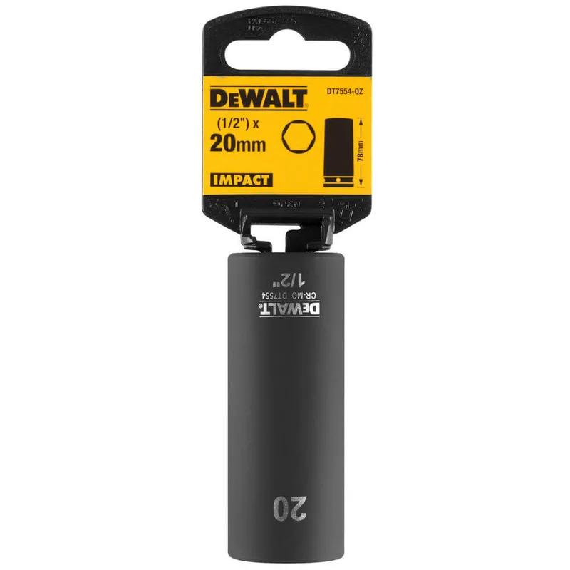 Головка торцева ударна довга IMPACT DeWALT DT7554 — Photo 1