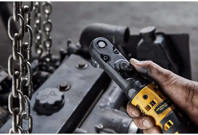 Гайкокрут кутовий - ключ-храповик акумуляторний безщітковий DeWALT DCF510E2G — Photo 8