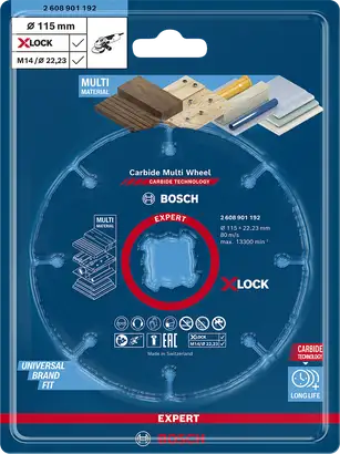 Відрізний круг X-LOCK Carbide 115x22.23mm — Photo 1