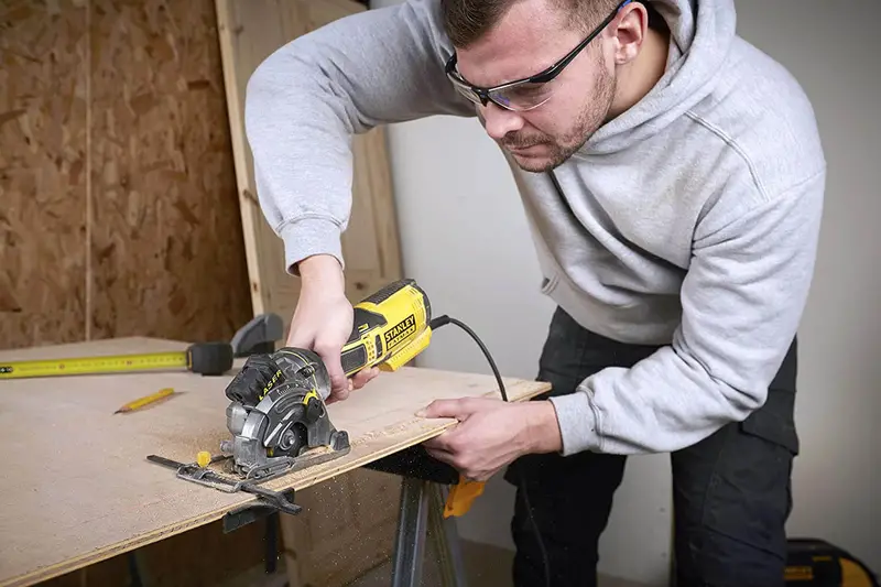 Пила циркулярна компактна мережева STANLEY FATMAX FME380K — Photo 3