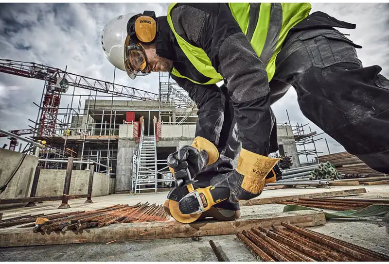 Шліфмашина кутова - болгарка акумуляторна безщіткова DeWALT DCG406N — Photo 5
