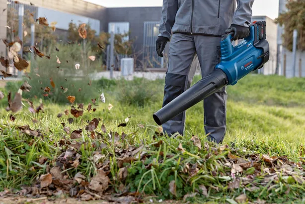 Акумуляторна безщіткова повітродувка Bosch GBL 18V-750 (solo) — Photo 1