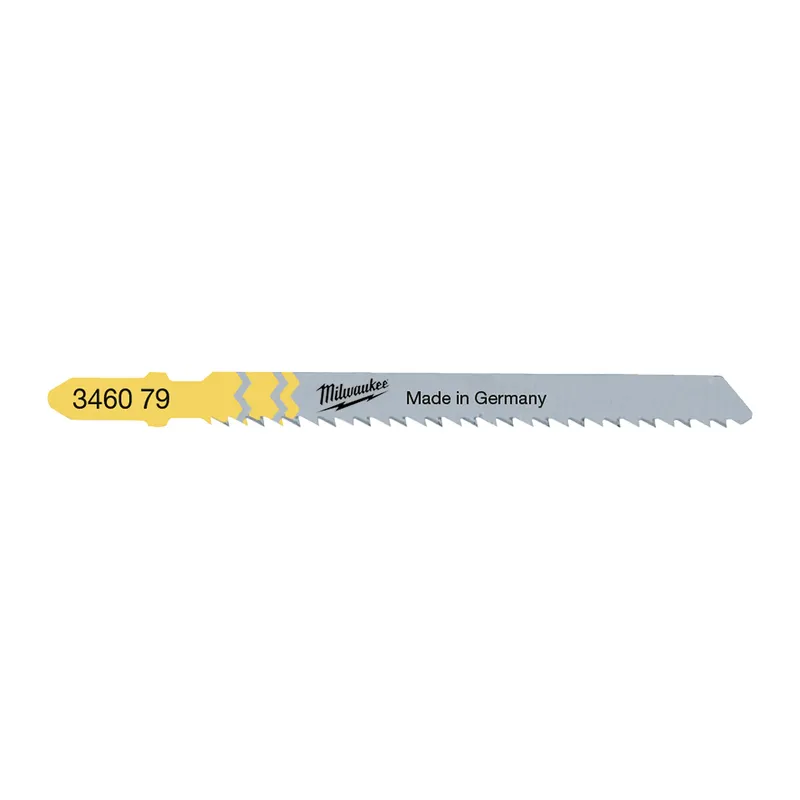 Полотна для лобзика T101BR MILWAUKEE, 75 мм/ крок зуба 2,5 мм, (5шт), (зворотній різ) — Photo 2