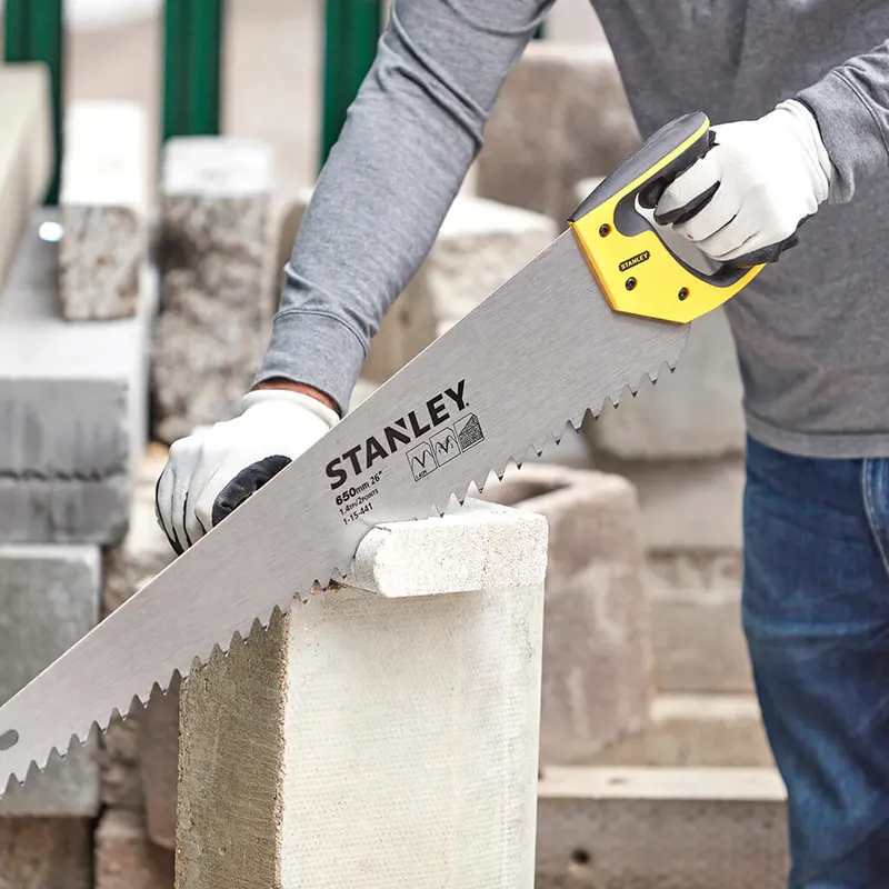 Ножівка з загартованим зубом по чарункуватому бетону (пінобетону) STANLEY 1-15-441 — Photo 1