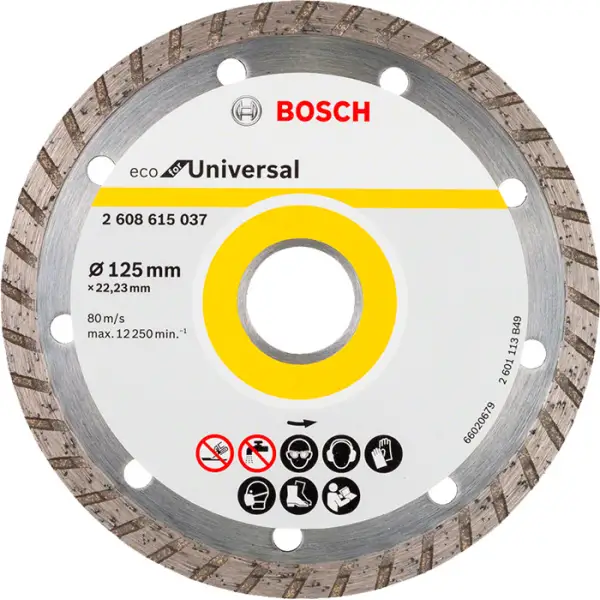 Алмазний диск ECO Univ.Turbo 125-22,23