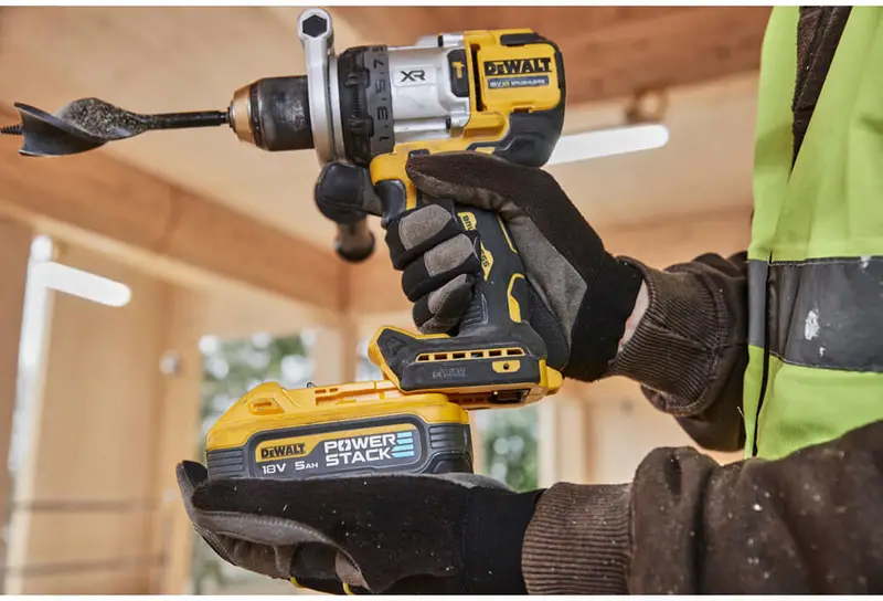 Дриль-шурупокрут акумуляторний безщітковий ударний DeWALT DCD1007NT — Photo 11