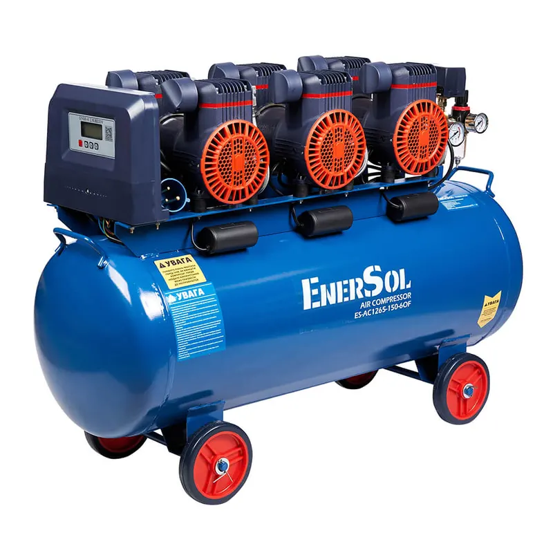 Компресор повітряний безмасляний EnerSol ES-AC1265-150-6OF — Photo 1