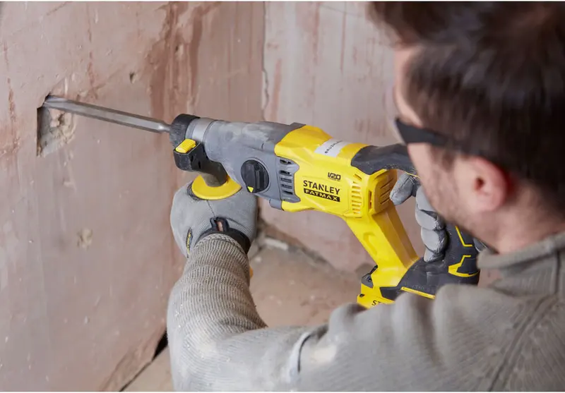 Перфоратор акумуляторний безщітковий SDS PLUS STANLEY FATMAX SFMCH900B — Photo 5