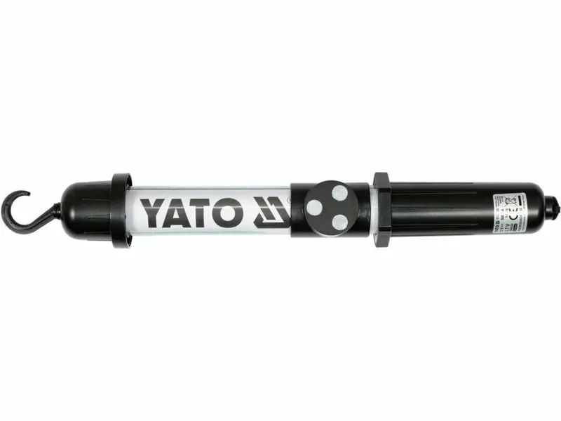 Світильник переносний світлодіодний YATO 60+1 LED акумулят. 3,7 V з зарядкою від 12 V, підвісн гачок — Photo 4
