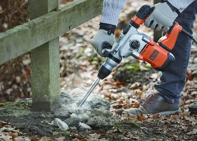 Перфоратор мережевий SDS-Plus BLACK+DECKER BEHS03K — Photo 8