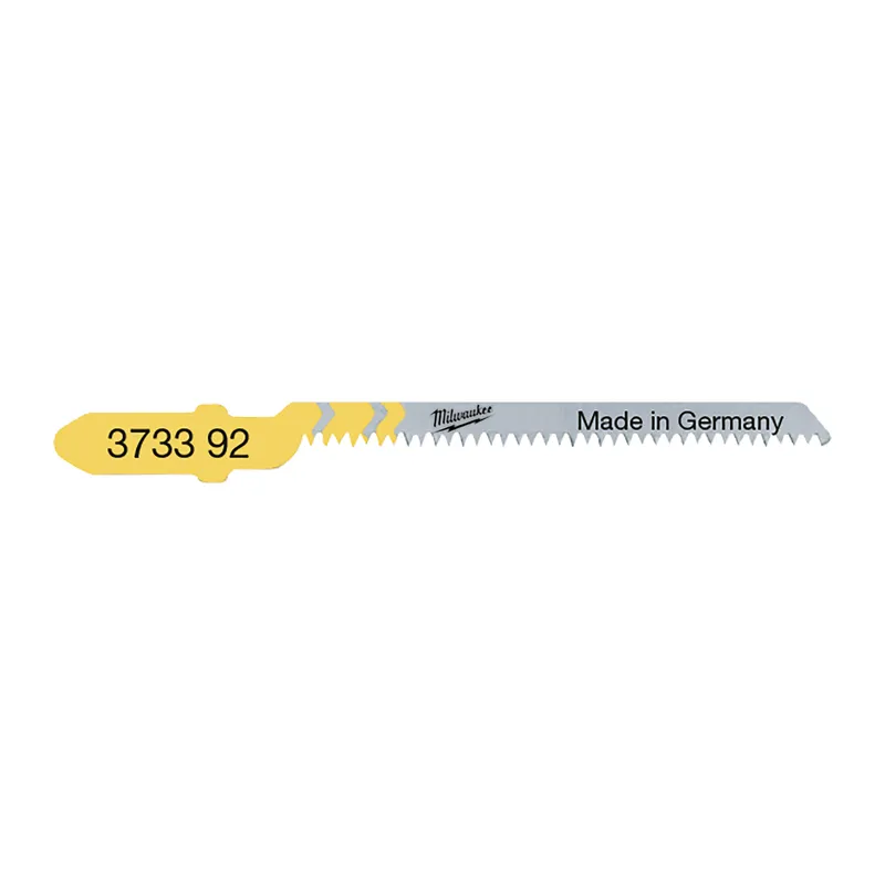 Полотна для лобзика T101AO MILWAUKEE, 50мм/ крок зуба 1,35мм, (5шт), (фігурний різ, деревина) — Photo 2