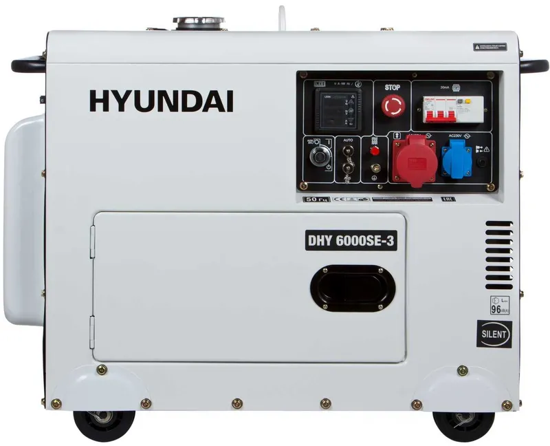 Генератор дизельний Hyundai DHY 6000SE-3