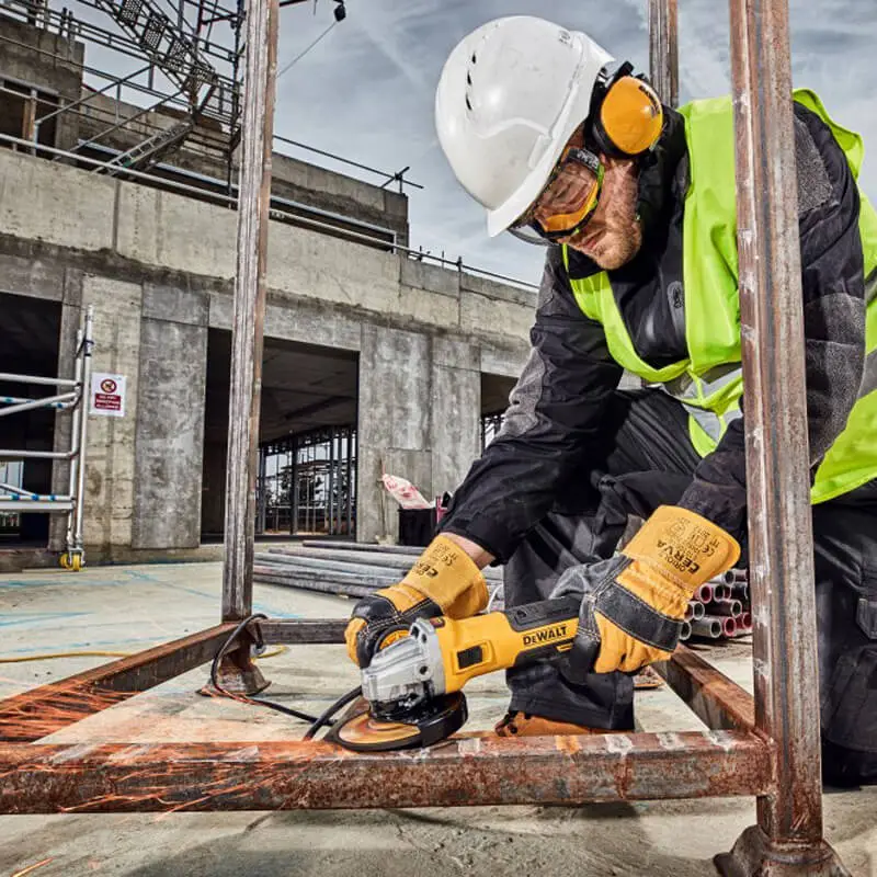 Шліфмашина кутова - болгарка мережева безщіткова DeWALT DWE4357 — Photo 2